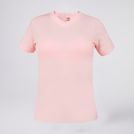 Polo algodón Cuello V
